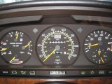 1991 Mercedes-Benz S Class 560 SEC Coupe Gauges