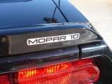 2010 Dodge Challenger R/T Mopar '10 Marks and Logos