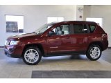 2011 Deep Cherry Red Crystal Pearl Jeep Compass 2.4 Limited #43080157