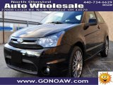 2009 Ebony Black Ford Focus SES Coupe #43079696