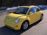2005 Sunflower Yellow Volkswagen New Beetle GLS Coupe #43080517