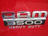 2011 Dodge Ram 3500 HD SLT Regular Cab 4x4 Dually Marks and Logos