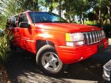 1998 Flame Red Jeep Grand Cherokee Laredo 4x4 #43079828