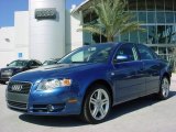 2007 Ocean Blue Pearl Effect Audi A4 2.0T Sedan #429405