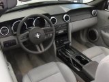 2005 Ford Mustang V6 Deluxe Convertible Light Graphite Interior