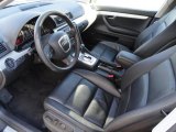 2006 Audi A4 2.0T quattro Sedan Ebony Interior