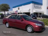 2005 Salsa Red Pearl Toyota Camry LE #429810