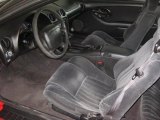 2001 Pontiac Firebird Coupe Ebony Interior