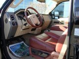 2009 Ford F350 Super Duty King Ranch Crew Cab 4x4 Dually Chaparral Leather Interior