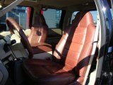 2009 Ford F350 Super Duty King Ranch Crew Cab 4x4 Dually Chaparral Leather Interior