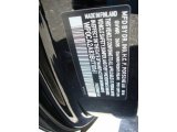 2011 Porsche Boxster  Info Tag