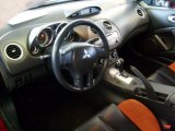 2008 Mitsubishi Eclipse SE Coupe Terra Cotta/Charcoal Interior