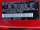 2008 Tundra Color Code for Radiant Red - Color Code: 3L5