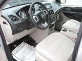 2011 Dodge Grand Caravan Mainstreet Black/Light Graystone Interior