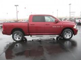 Deep Cherry Red Crystal Pearl Dodge Ram 1500 in 2011