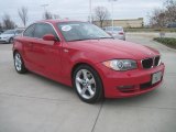 2008 BMW 1 Series Crimson Red