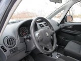 2008 Suzuki SX4 Sport Touring Sedan Black Interior
