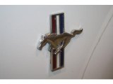 2001 Ford Mustang V6 Convertible Marks and Logos