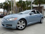 2010 Jaguar XF Frost Blue Metallic