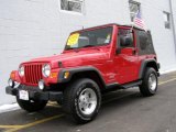 2003 Flame Red Jeep Wrangler Sport 4x4 #43185467