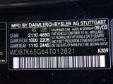2004 CLK Color Code for Capri Blue Metallic - Color Code: 359