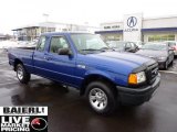 Sonic Blue Metallic Ford Ranger in 2004