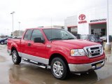 2008 Bright Red Ford F150 XLT SuperCab #4312839