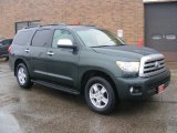2008 Timberland Green Mica Toyota Sequoia Limited 4WD #43254149