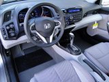 2011 Honda CR-Z EX Sport Hybrid Gray Fabric Interior