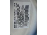2010 Odyssey Color Code for Alabaster Silver Metallic - Color Code: NH700M