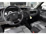 2011 Dodge Dakota Big Horn Crew Cab Dark Slate Gray/Medium Slate Gray Interior