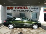 2011 Spruce Green Mica Toyota Camry LE #43254204