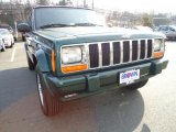 2000 Forest Green Pearl Jeep Cherokee Limited 4x4 #43255132