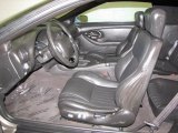 2001 Pontiac Firebird Trans Am Convertible Ebony Interior