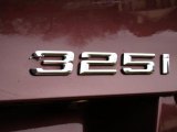 2006 BMW 3 Series 325i Sedan Marks and Logos