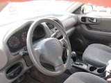 2004 Hyundai Santa Fe  Gray Interior