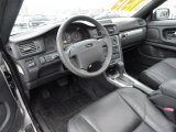 2002 Volvo C70 HT Coupe Black Interior