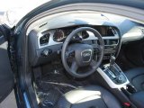 2009 Audi A4 2.0T Sedan Black Interior
