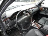 2001 Mercedes-Benz E 430 Sedan Charcoal Interior