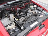 2002 Chevrolet S10 LS Crew Cab 4x4 4.3 Liter OHV 12-Valve Vortec V6 Engine