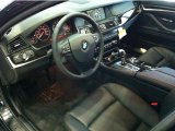 2011 BMW 5 Series 535i xDrive Sedan Black Interior
