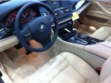 2011 BMW 5 Series 535i xDrive Sedan Venetian Beige Interior