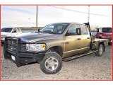 2008 Light Khaki Metallic Dodge Ram 2500 Laramie Quad Cab 4x4 #43339177