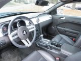 2007 Ford Mustang V6 Premium Convertible Dark Charcoal Interior