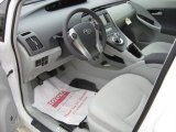 2011 Toyota Prius Hybrid III Misty Gray Interior