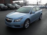 2011 Ice Blue Metallic Chevrolet Cruze LTZ #43339625