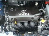 2008 Toyota Yaris 3 Door Liftback 1.5 Liter DOHC 16-Valve VVT-i 4 Cylinder Engine