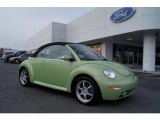 2004 Cyber Green Metallic Volkswagen New Beetle GLS 1.8T Convertible #43338959