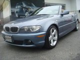 2004 Steel Blue Metallic BMW 3 Series 325i Convertible #43338603