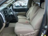 2009 Toyota Tundra Double Cab 4x4 Sand Interior
